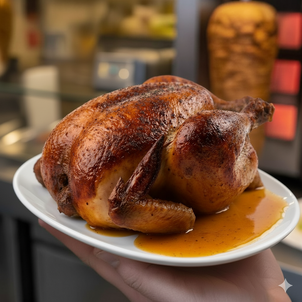 Golden Chicken Burger